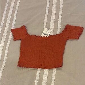 Off-Shoulder crop Top